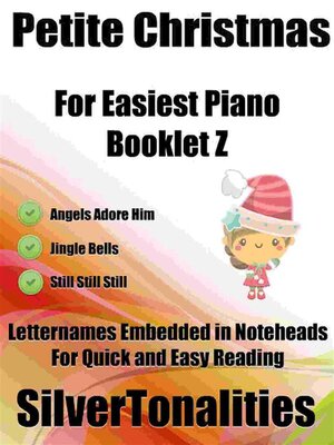 cover image of Petite Christmas for Easiest Piano Booklet Z